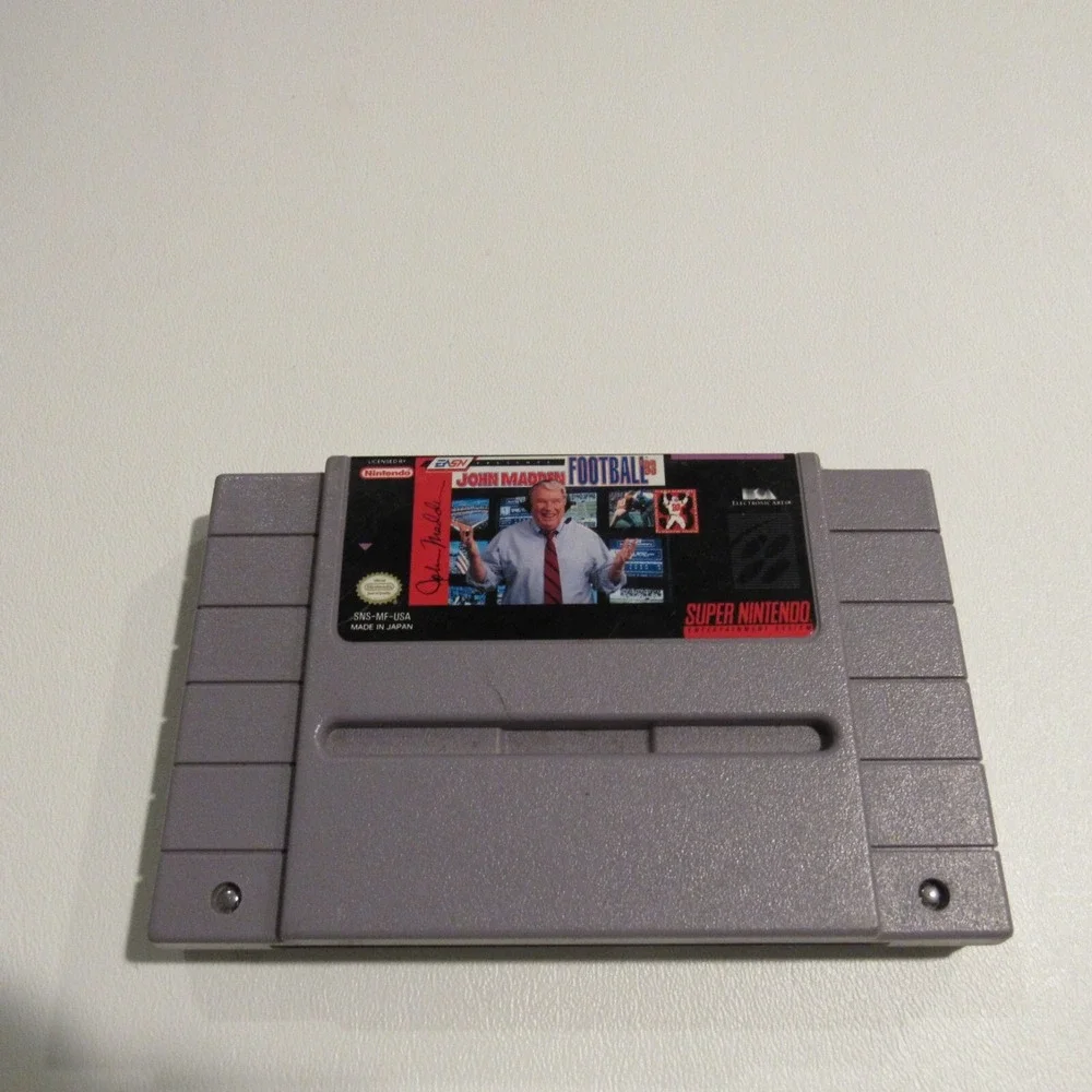 John Madden Football‎ '93 (Super Nintendo, 1993) 2